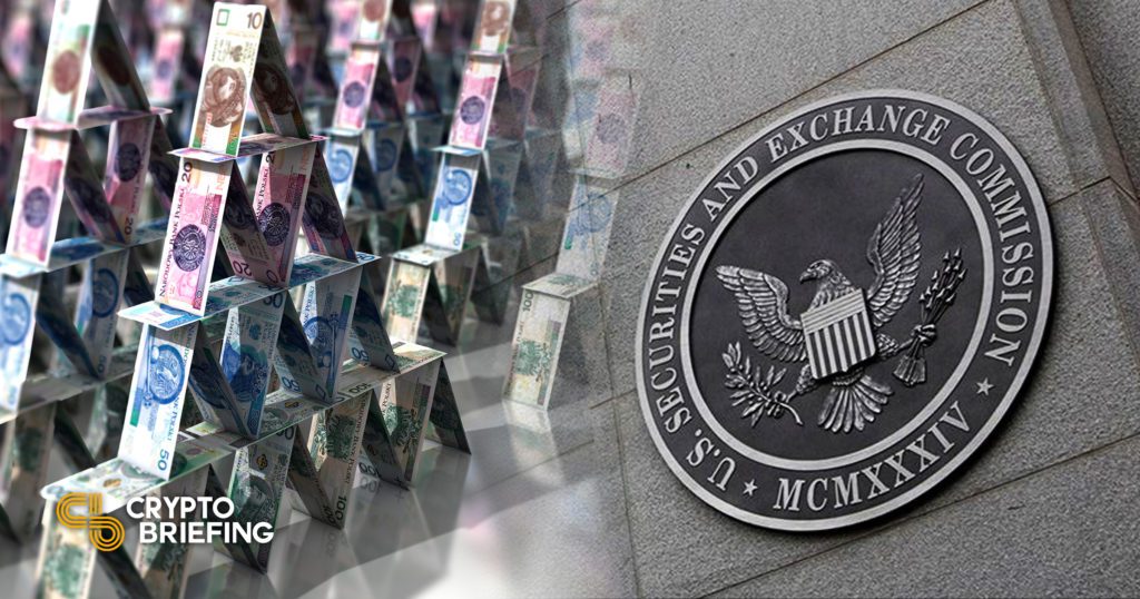 SEC Charges Group Behind $300M "Crypto Pyramid Scheme"