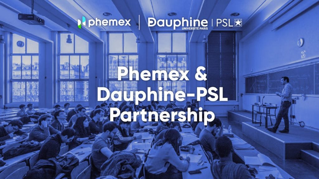 Phemex Partners With Université Paris Dauphine-PSL To Support Research on DeFi and Cryptocurrency