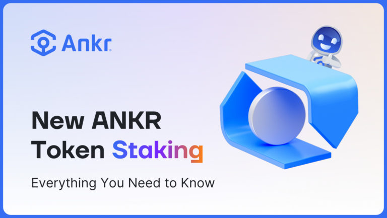 Ankr Launches ANKR Token Staking, Allowing Stakers To Earn Rewards Across All RPC Requests on the Ankr Network