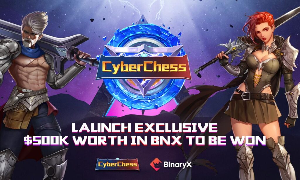 GameFi Platform BinaryX Launches Strategy Game CyberChess With $500K Prize Pool