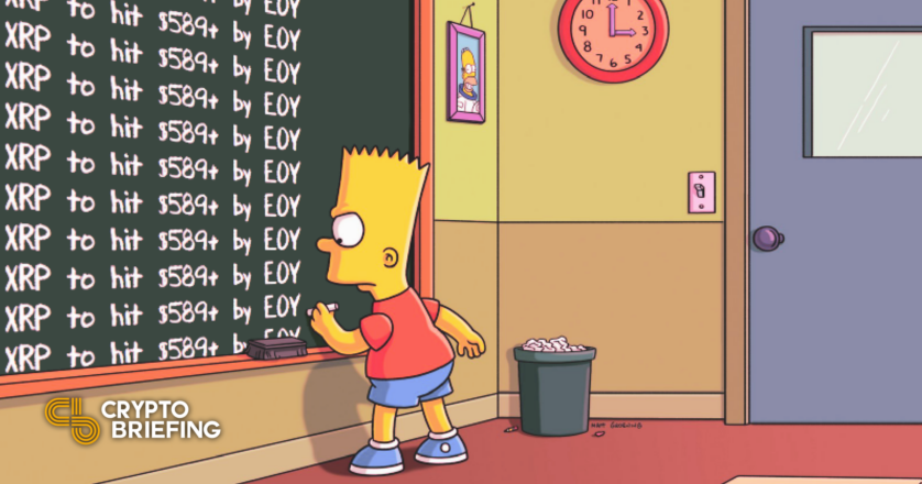 “XRP to Hit $589”: How a Fake Simpsons Screenshot Fooled Ripple Bulls