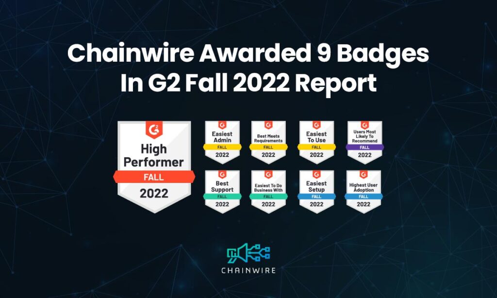 Chainwire Bags Nine G2 Excellency Badges for Its Crypto Press Release Distribution Platform