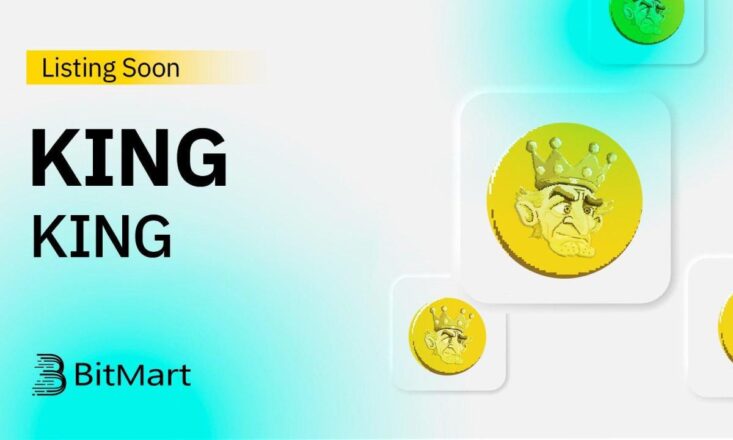 $KING, Solana's Answer To Ethereum's $PEPE, Lists on BitMart Exchange