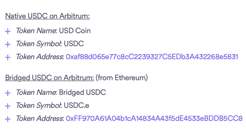 Capture decran 2023 06 08 a 15.56.46 USDC Introduced on Ethereum Arbitrum Layer 2 Scaling Solution