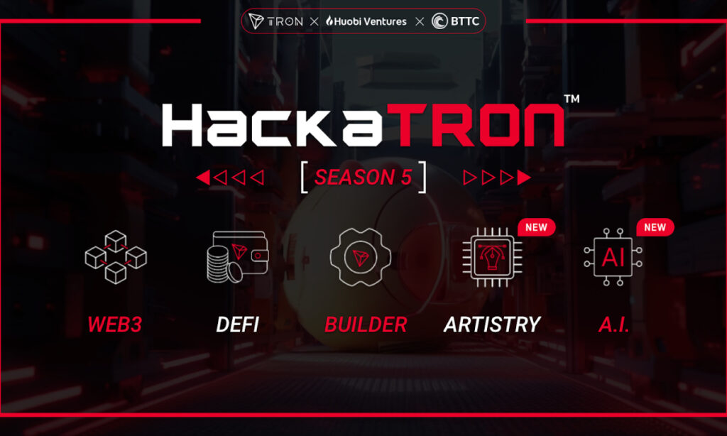 TRON Unveils HackaTRON S5 and Developer Community Event TRON Builder Tour