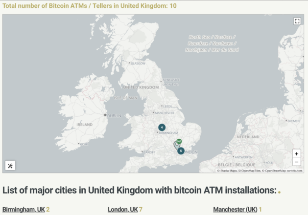 Bitcoin ATMs are Numbered As UK Financial Watchdog Cracks Down