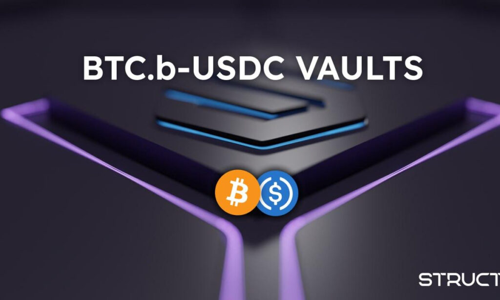 Struct Finance Launches Tranche-based BTC.B-USDC Vaults