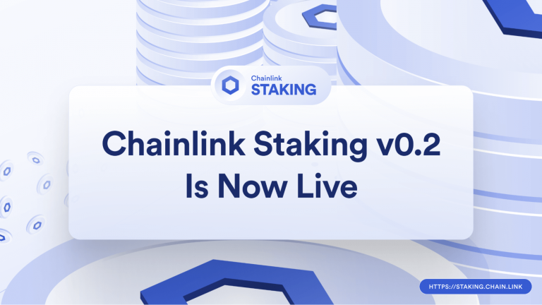 Chainlink Opens Staking to More Users with v0.2 Release