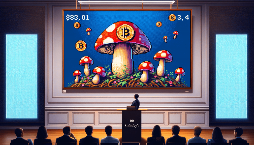 Sotheby's debuts Bitcoin Ordinals auction with BitcoinShrooms collection