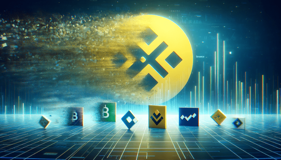 Binance stablecoin BUSD falls and loses top five spot