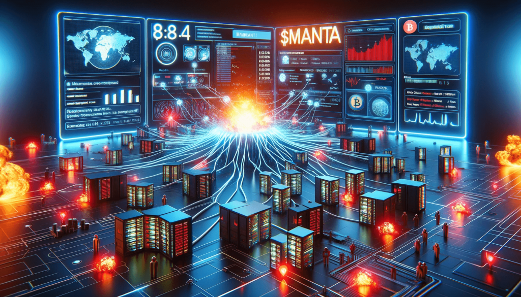 Manta Network hit by DDoS attack after $MANTA token issuance