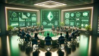 Fidelity executives and the SEC discussing the prospects of an Ethereum ETF.
