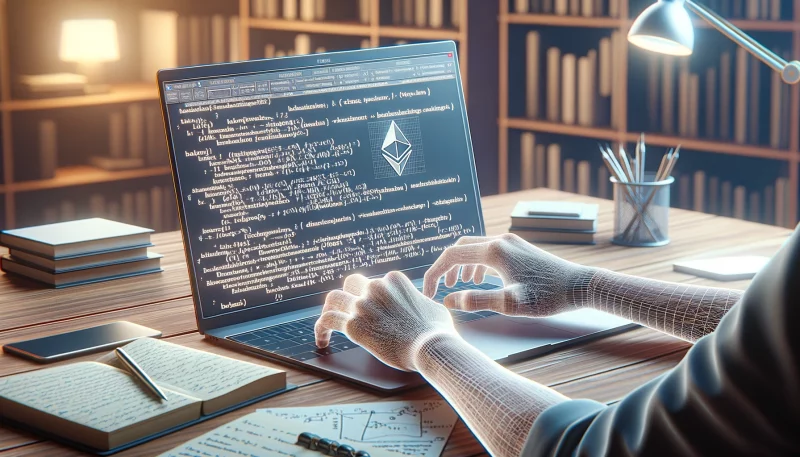 Vitalik Buterin writing a proposal to improve decentralization for Ethereum.