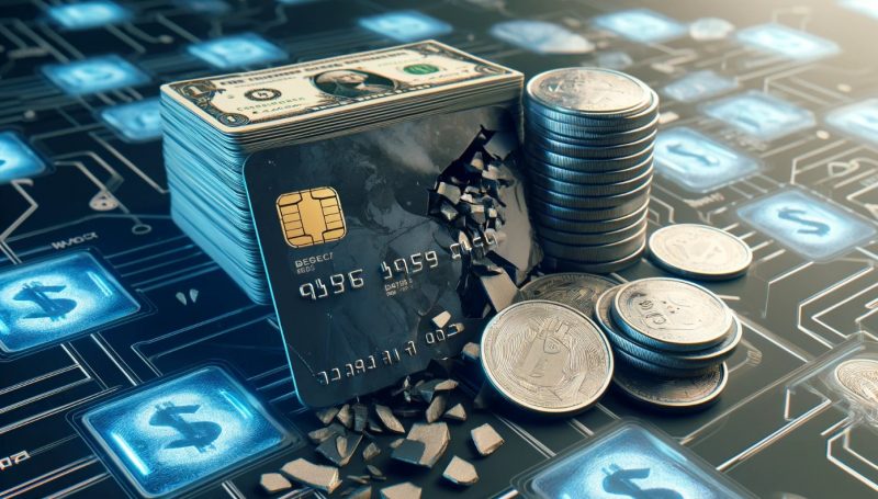 Stablecoin trading volume outpaces Visa's 2023 monthly average
