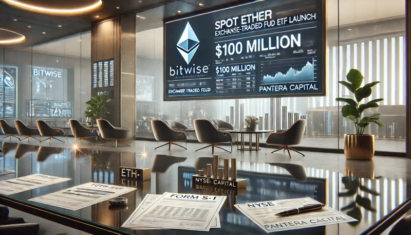 Bitwise revises Ether ETF filing with potential 0M Pantera investment