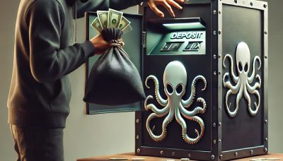 a security researcher slash hacker returning funds to a deposit box