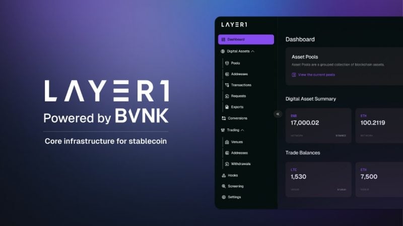 BVNK debuts Layer1 to enhance stablecoin payment systems