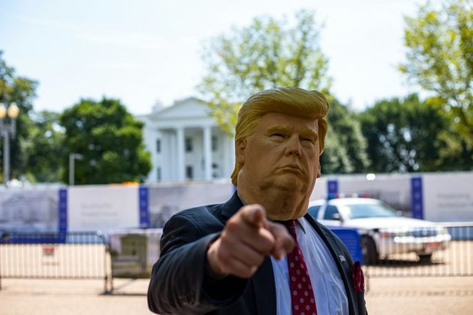 Trump pointing at you