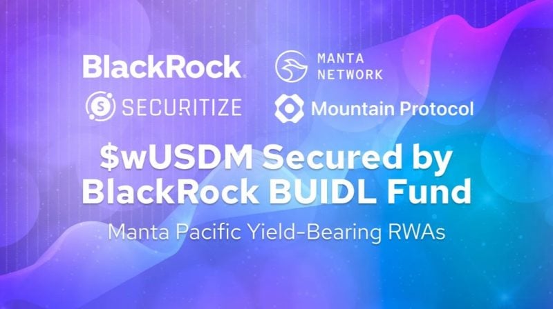 BlackRock's BUIDL fund backs Mountain Protocol's wUSDM stablecoin