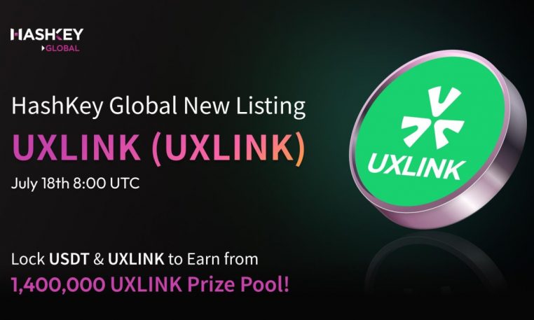 HashKey Global launches 4th Launchpool: UXLINK (UXLINK) lock USDT & UXLINK to earn from 1,400,000 UXLINK prize pool