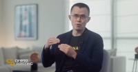 Changpeng Zhao (CZ), CEO of Binance, in an interview setting.