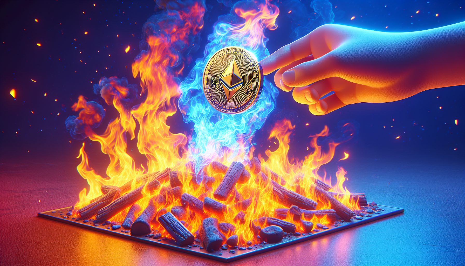 Ethereum turns inflationary for the first time in two years amid July  network slump