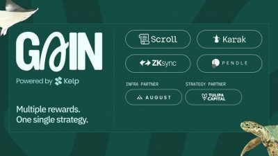 Kelp DAO unveils ‘Gain Vault’ to maximize L2 airdrop rewards