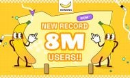 8 million and counting: BANANA sets new records on the TON blockchain