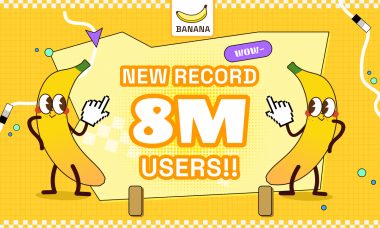 8 million and counting: BANANA sets new records on the TON blockchain