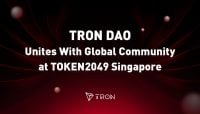 TRON DAO unites with global community at TOKEN2049 Singapore