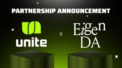 Unite partners with EigenDA to revolutionize infrastructure for scaling Web3 mobile gaming