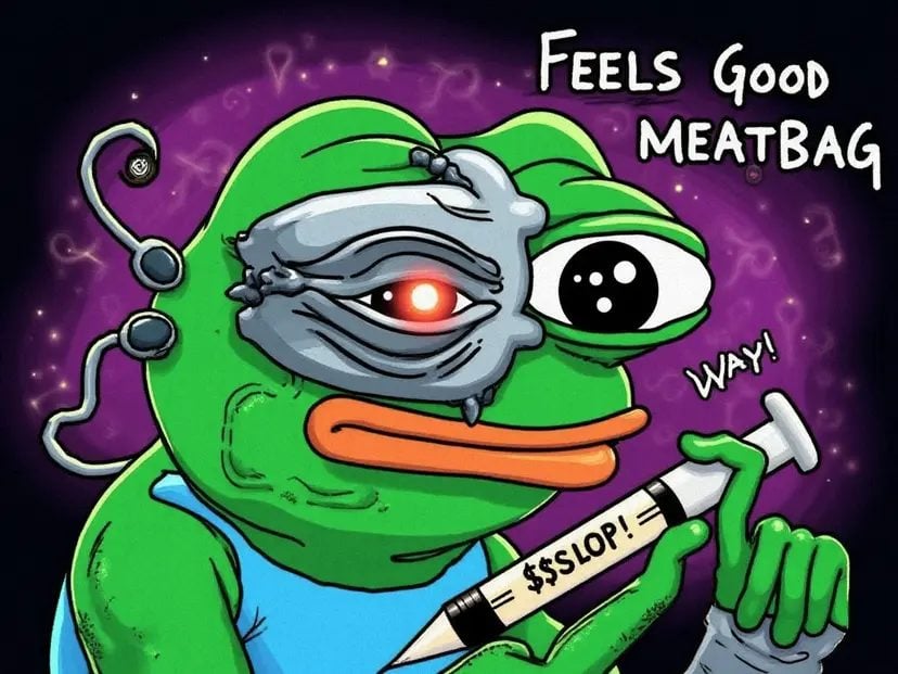 AI-driven meme coin SLOP rises 56,000% in just 24 hours