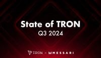 Messari reports TRON’s protocol revenue reached an all-time high in Q3 2024