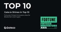 Gate.io shines in Fortune&#8217;s top 10 fintech innovators Asia for blockchain and crypto