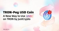 TRON DAO unveils TRON-peg USD Coin: A new gateway to borderless transactions