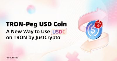 TRON DAO unveils TRON-peg USD Coin: A new gateway to borderless transactions