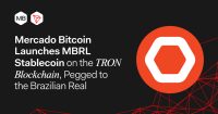 Mercado Bitcoin launches MBRL stablecoin on the TRON blockchain, pegged to the Brazilian real