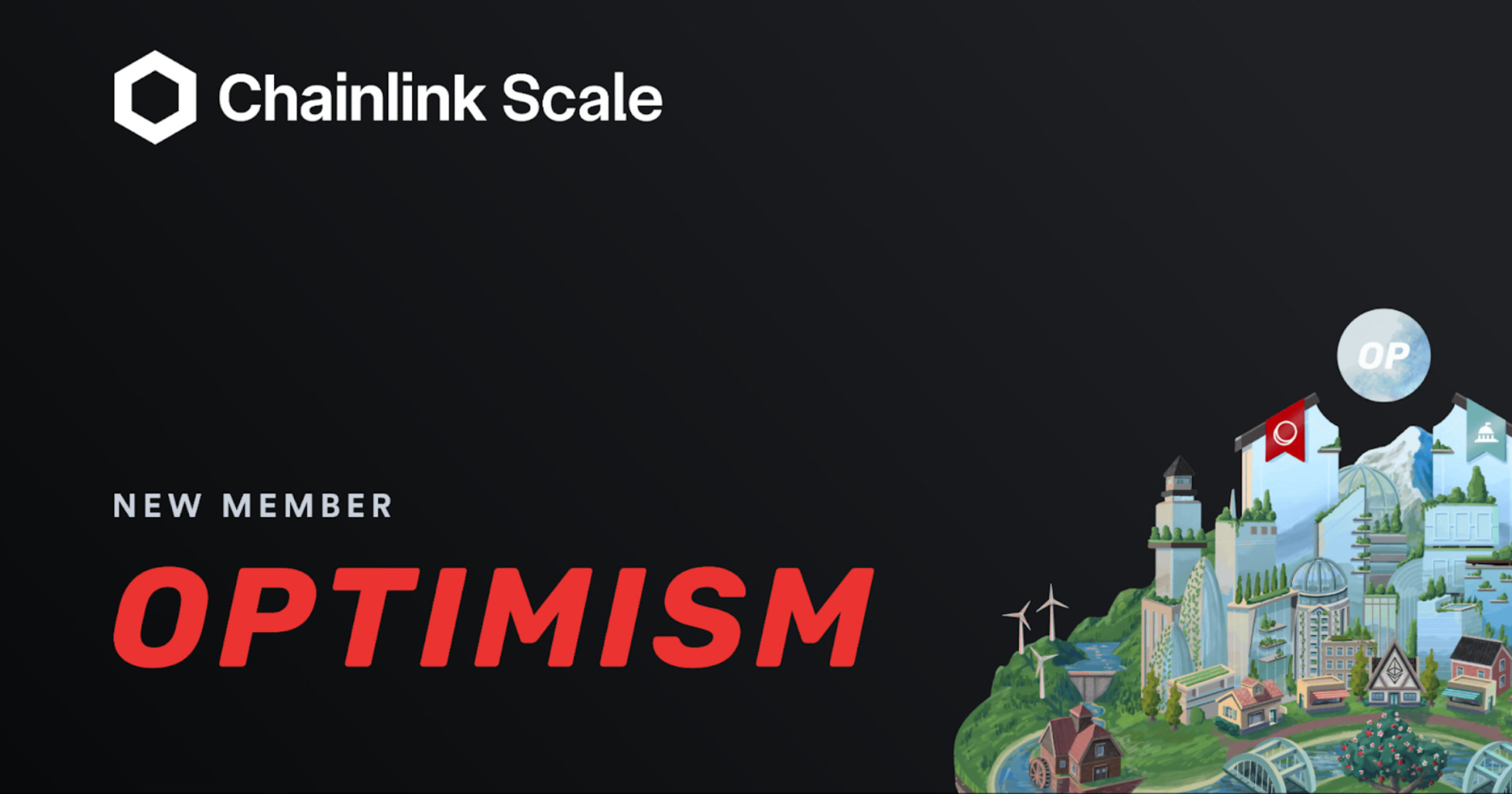 Optimism joins Chainlink Scale, all Chainlink services are now live on OP  Mainnet