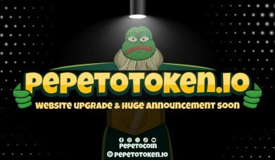 Memecoin project raises over $1m, unveils website upgrade, and announces upcoming Pepetoswap launch