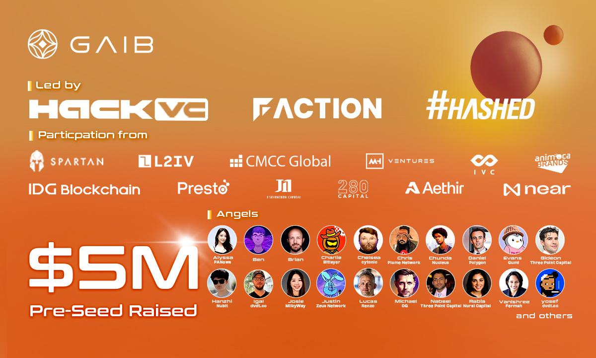 GAIB raises $5M pre-seed to build the first economic layer for AI compute