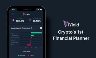 iYield launches crypto's 1st financial planning tool