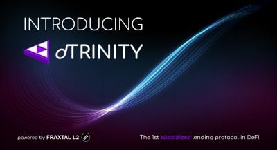 dTRINITY launches subsidized stablecoin lending protocol on Fraxtal L2