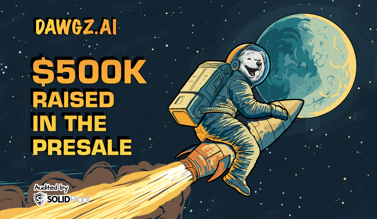 Dawgz AI crosses $500,000 in presale: a new AI-powered meme coin for crypto  enthusiasts