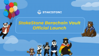 StakeStone Berachain Vault surpasses over 30,000 holders with 0 million in total value unlocked