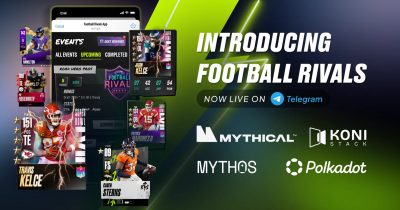 Koni Stack partners with Mythical Games to launch 'Football Rivals' on Telegram, introducing a new use case for Polkadot and accelerating Web3 adoption