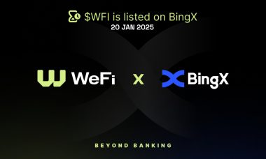 Wefi expands global reach with WFI token listing on BingX