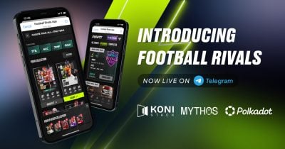 Koni Stack launches 'Football Rivals' on Telegram, onboarding millions of users to Mythos & Polkadot