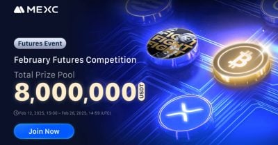 MEXC unveils exciting futures trading competition with up to 8 million USDT prize pool