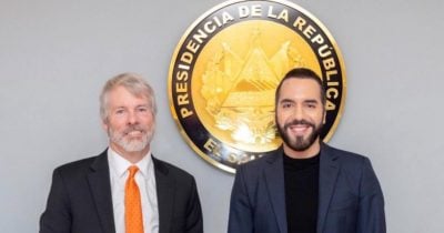 El Salvador’s president Nayib Bukele meets with Michael Saylor to discuss Bitcoin