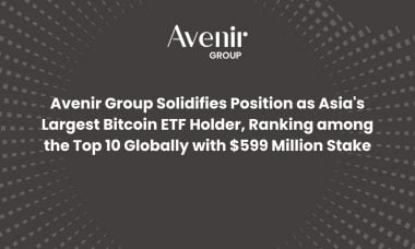 Avenir Group solidifies position as Asia's largest Bitcoin ETF holder with $599 million stake